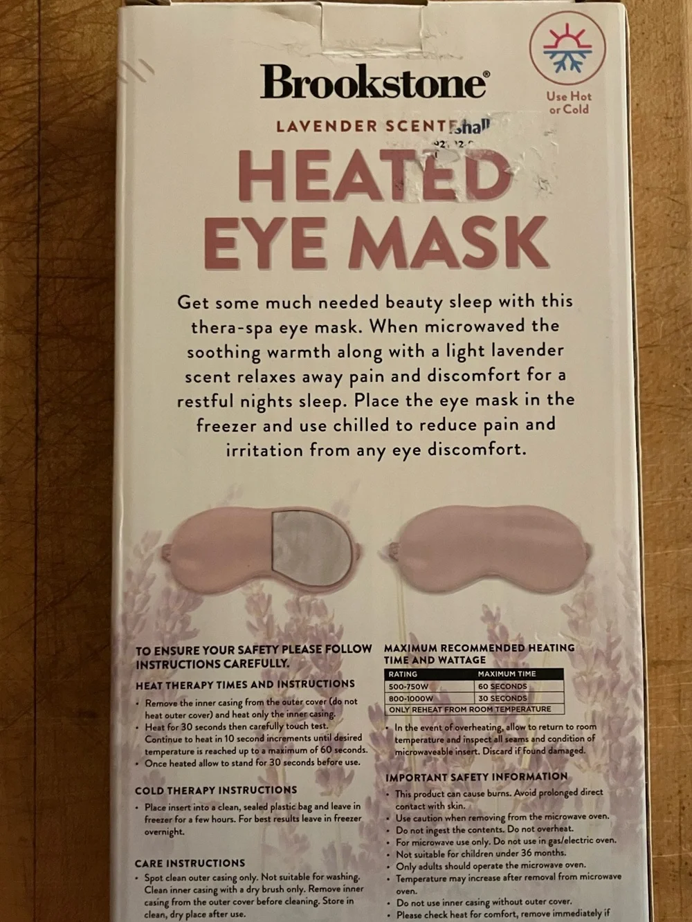 Heated Eye Mask